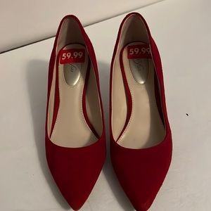 Size 7 Alfani High Heel Red Pumps